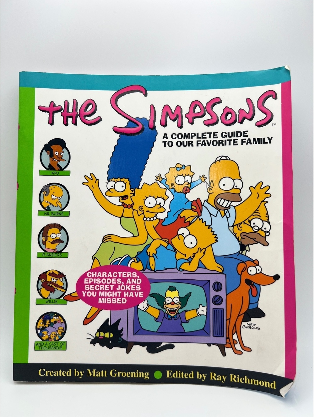 The Simpsons Complete Guide to Our Favorite Family Paperback Matt Groening Book